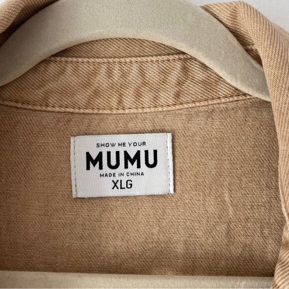 Show Me Your MuMu NWTs Ranger Romper size XL Tan Safari - Picture 8 of 8